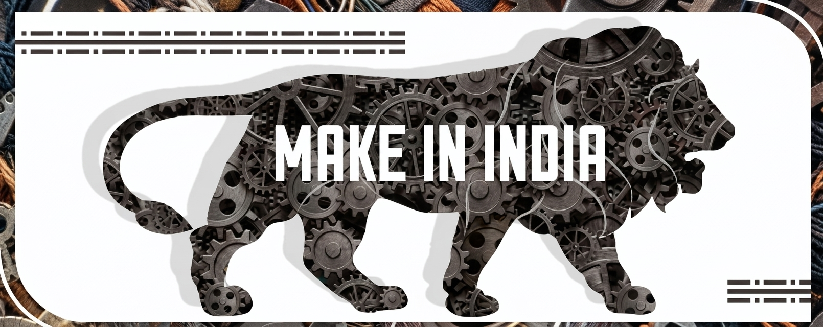 Make in India Lion
